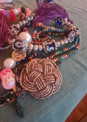 Renkli Boncuklu Bohem Çocuk Takı Seti - Görsel 2