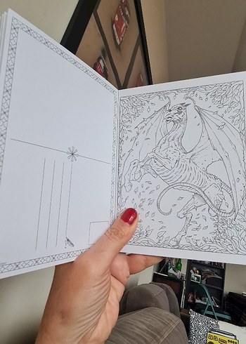 Harry Potter Büyülü Yaratıklar Boyama Kitabı - Görsel 4