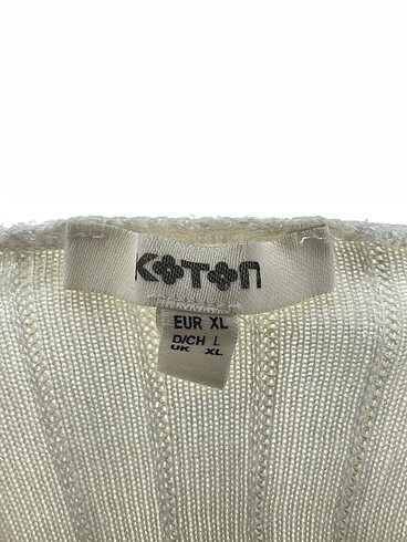 xl Beden beyaz Renk Koton Kazak / Triko %70 İndirimli.
