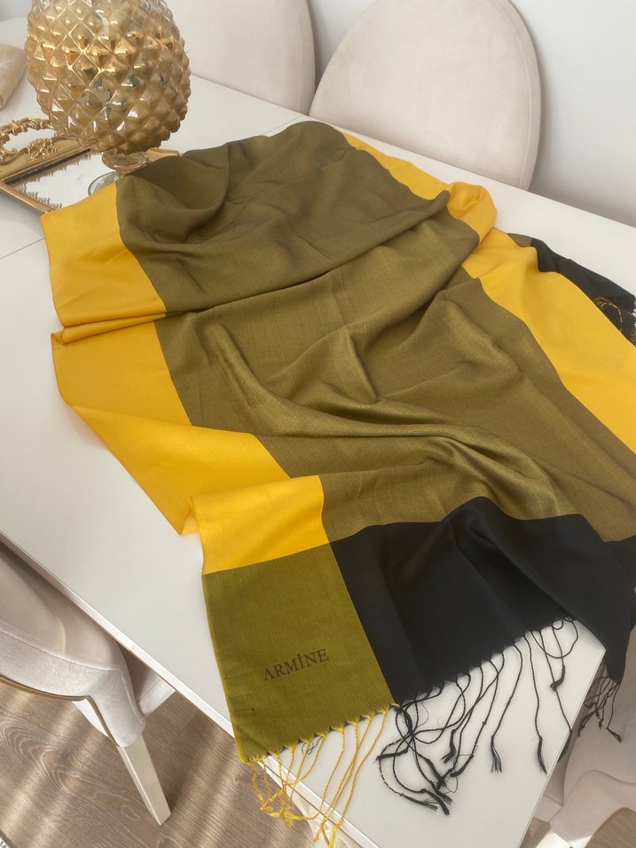 Armine ipek şal - Görsel 5