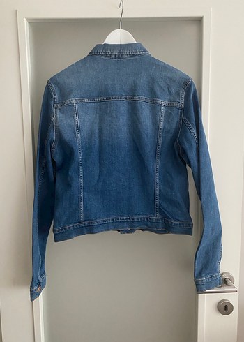 H&M Denim kot Ceket - Görsel 6