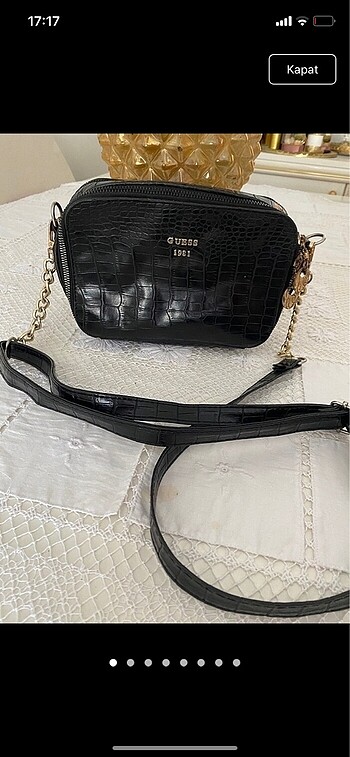 Zara Zara orjinal babet ve guess çanta