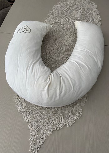 Beyaz Hamile ve Emzirme Yastığı - Görsel 5