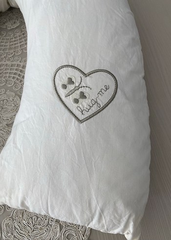 Beyaz Hamile ve Emzirme Yastığı - Görsel 3