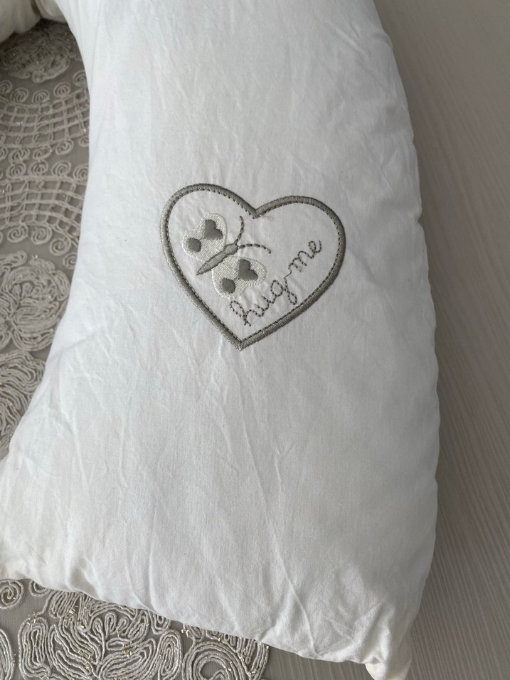 Beyaz Hamile ve Emzirme Yastığı - Görsel 3