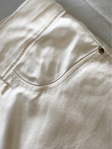 42 Beden beyaz Renk Pantolon
