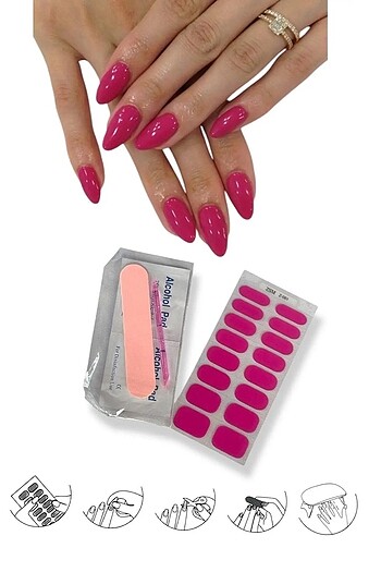 Pembe Jel Tırnak