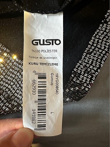 l Beden gri Renk Gusto bluz