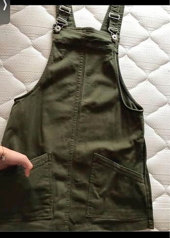 Haki salopet - Görsel 3
