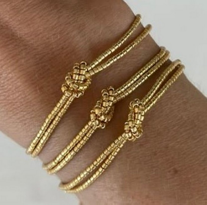 Düğüm Miyuki bileklik - Görsel 2