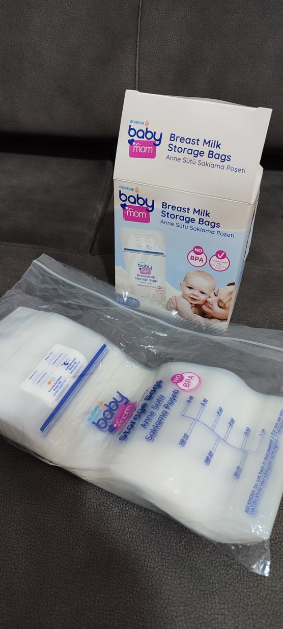 Baby Mom Anne Sütü Saklama Poşeti 50'li - Görsel 2