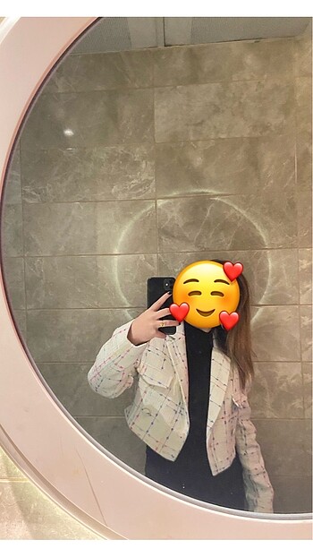 Renkli Kısa Blazer