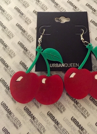 Urban Cherry Küpe