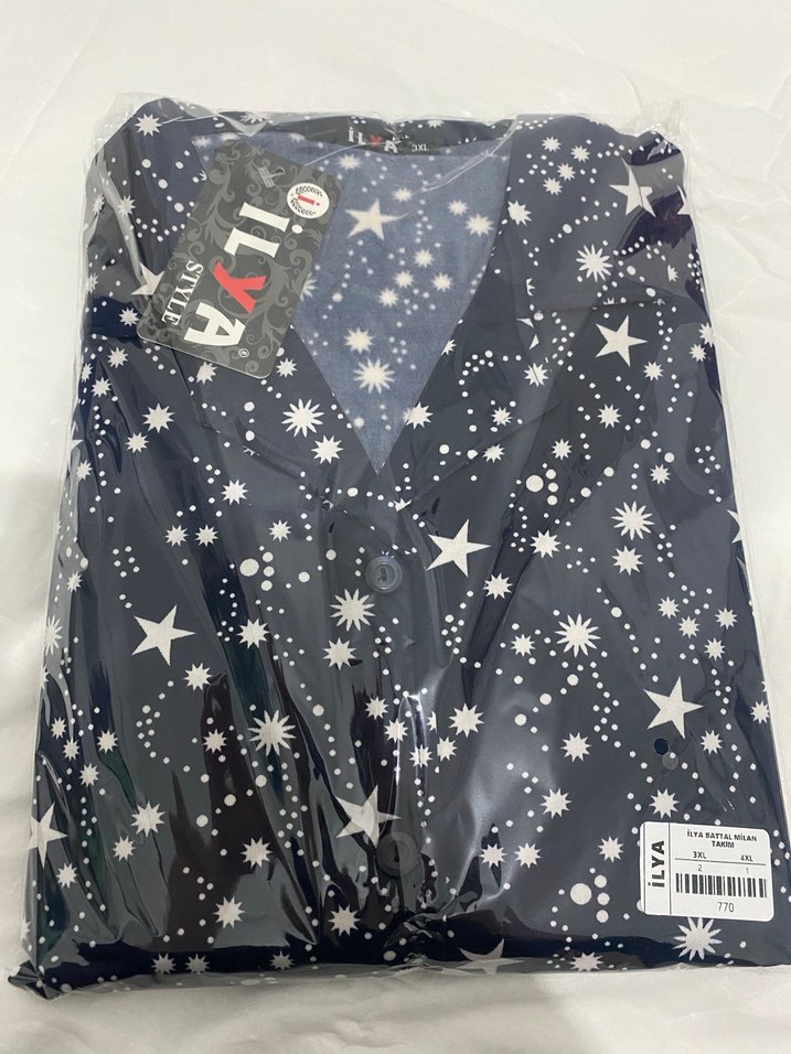 Milan Kadın Pijama Takımı Büyük beden - Görsel 3