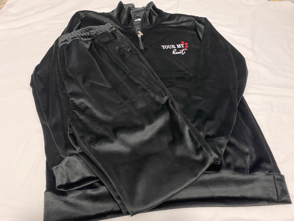 Fransız kadife  Kadın Pijama Takımı - Görsel 2