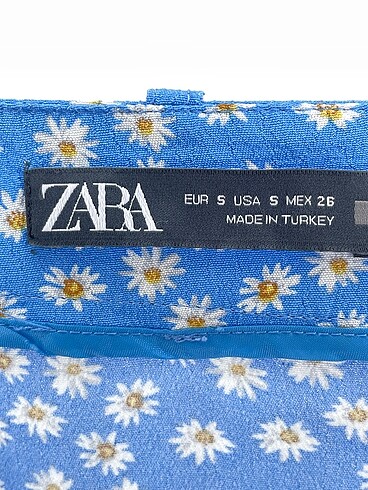 s Beden mavi Renk Zara Mini Şort %70 İndirimli.