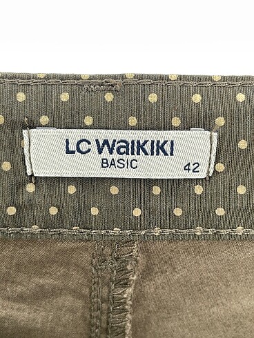 42 Beden haki Renk LC Waikiki Jean / Kot %70 İndirimli.