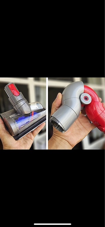 Dyson v12 mini moterhead ve mobilya aparati