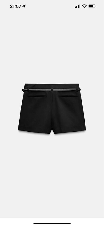 xs Beden Zara pileli şort etek