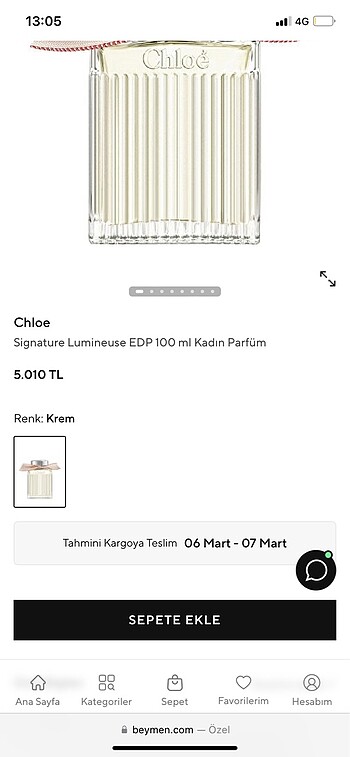 Beden Renk Chloe Parfüm