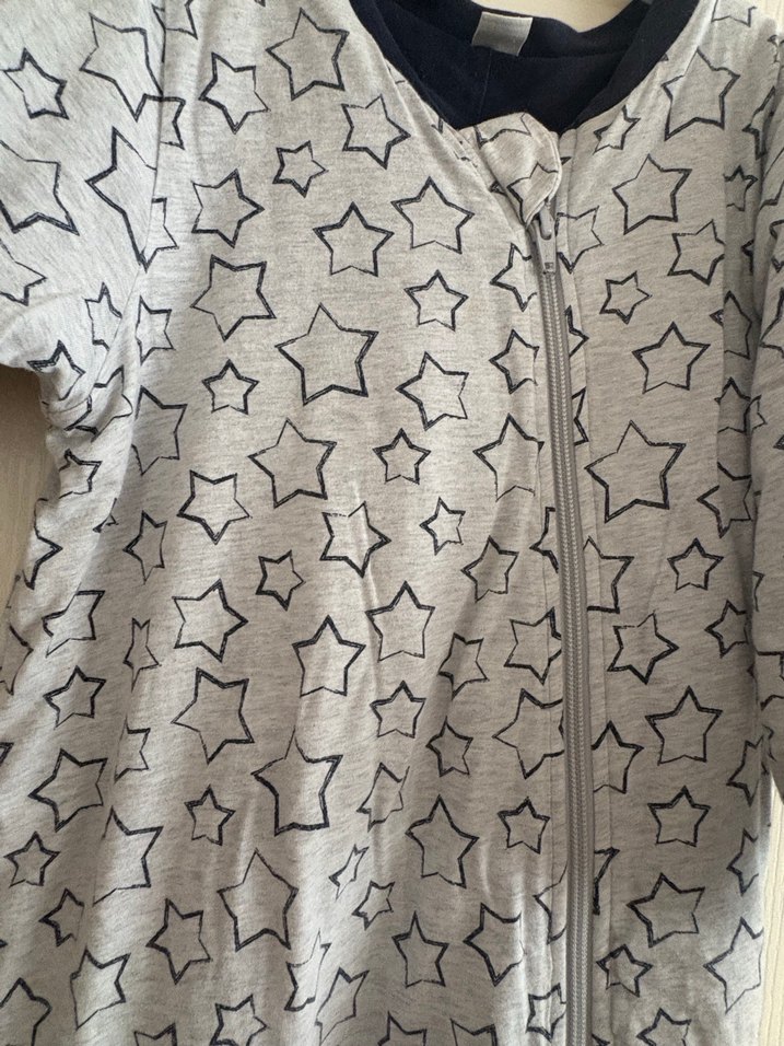 Gri Erkek Çocuk Uzun Kollu Pijama/ 2.5 tog - Görsel 2