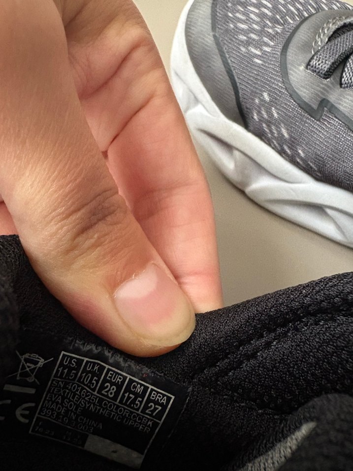 Gri Erkek Çocuk Spor Ayakkabı Velcro - Görsel 4