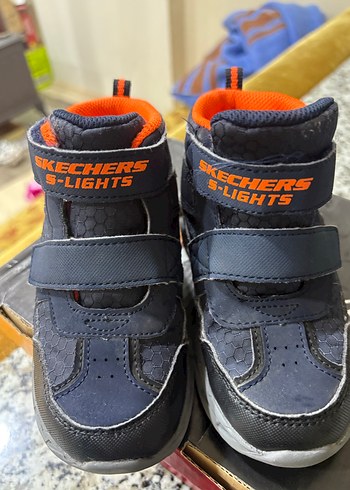 Mavi Erkek Çocuk Spor Ayakkabı Velcro - Görsel 3