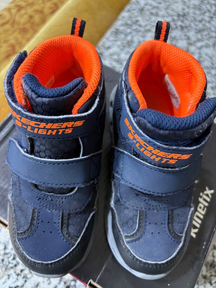 Mavi Erkek Çocuk Spor Ayakkabı Velcro - Görsel 5