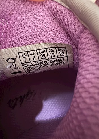 Kız Çocuk Renkli Bağcıklı Spor Ayakkabı - Görsel 4