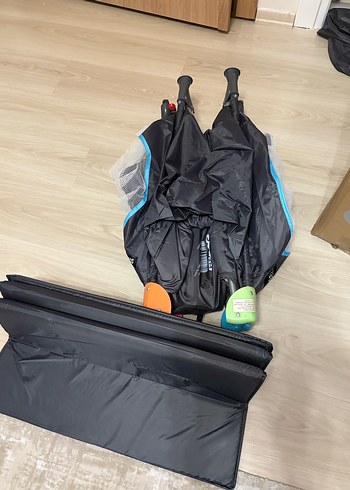 Soo Baby gri Bebek Park Yatak - Görsel 4