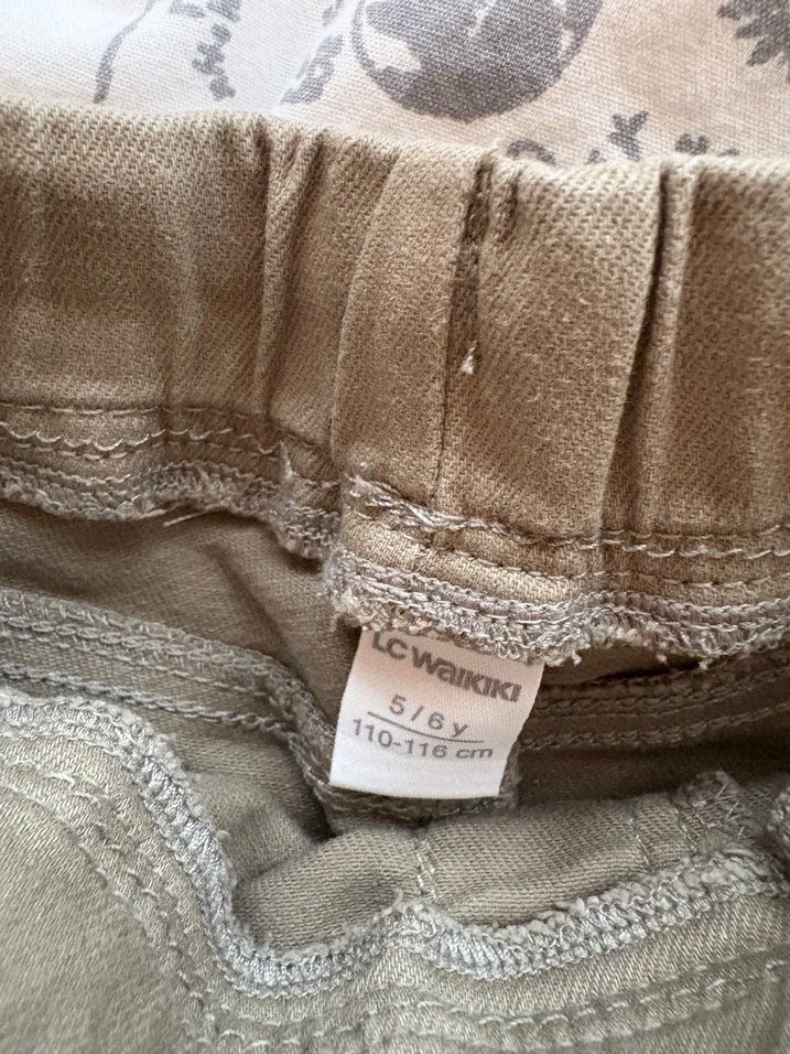 Erkek Çocuk Kahverengi Kemerli Pantolon - Görsel 2