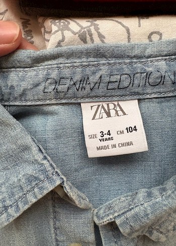 Erkek Gri Denim Kısa Kollu Gömlek - Görsel 2