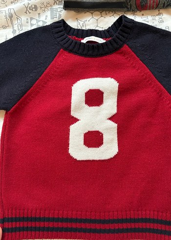 Gri Erkek Çocuk Triko Fermuarlı Hırka - Görsel 7