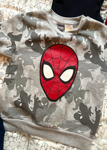 Gri Erkek Çocuk Triko Fermuarlı Hırka - Görsel 10