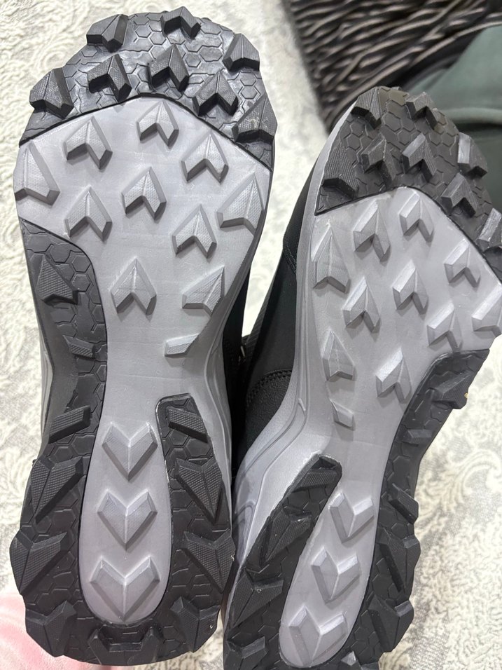 Gri Outdoor Erkek Ayakkabı Velcro Bağcıklı - Görsel 5