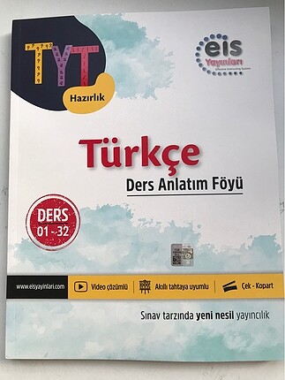 eis yayınları tyt türkçe föyü
