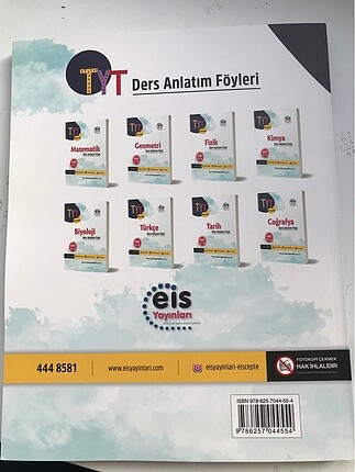  eis yayınları tyt türkçe föyü