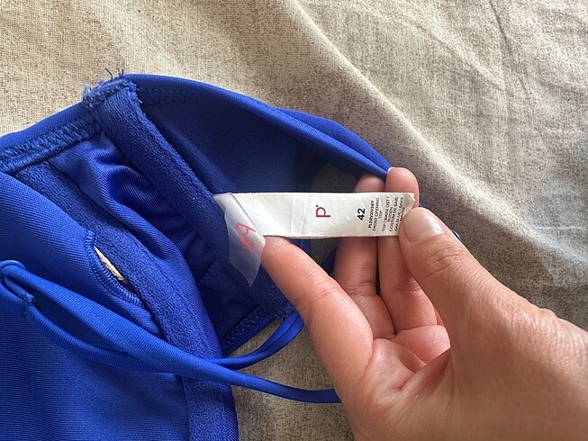 xl Beden Penti bikini üstü