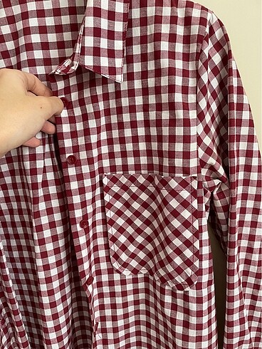 LC Waikiki Kareli gömlek kırmızı beyaz