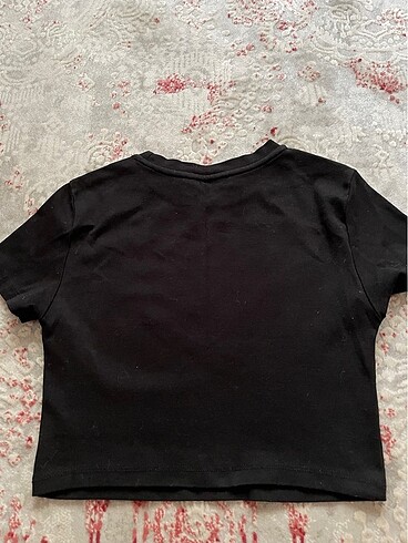 xs Beden Siyah crop