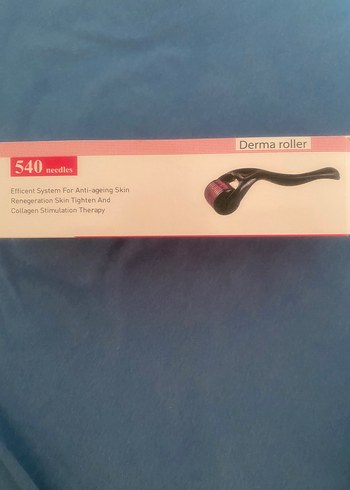 Derma Roller Cilt Bakım Aleti ve aydınlatıcı fırça - Görsel 5