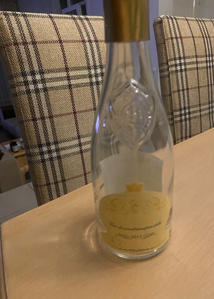 2 adet Dekoratif boş şişe,cam boyama avize-mumluk için mükemmel - Görsel 4