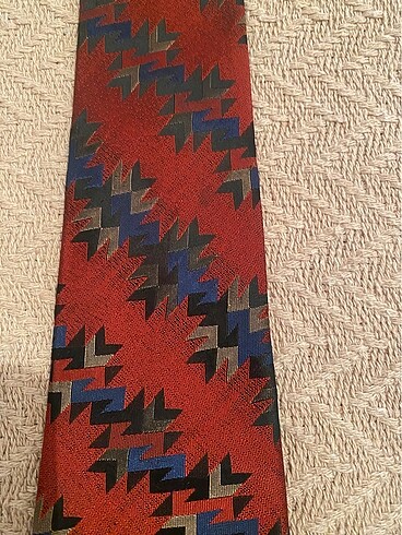 Kravat, Rotsiegel Trevira -bordo/lacivert - Görsel 2