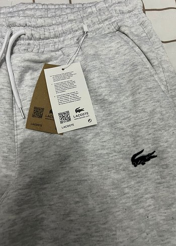 Lacoste Gri Rahat Kesim Erkek Eşofman Altı - Görsel 4