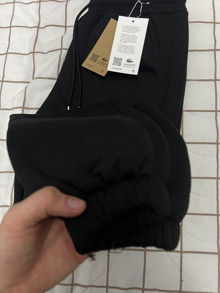 Lacoste Siyah Erkek Eşofman Altı - Görsel 3