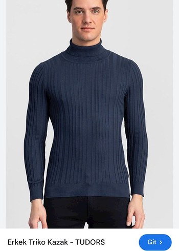 Gri Yün Yarım Balıkçı Yaka Kadın Kazak - Görsel 3