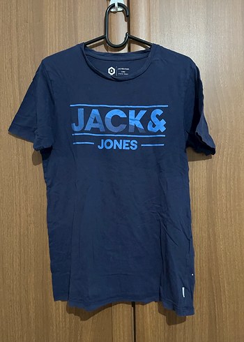 Jack & Jones Baskılı Lacivert Erkek Tişört - Görsel 2