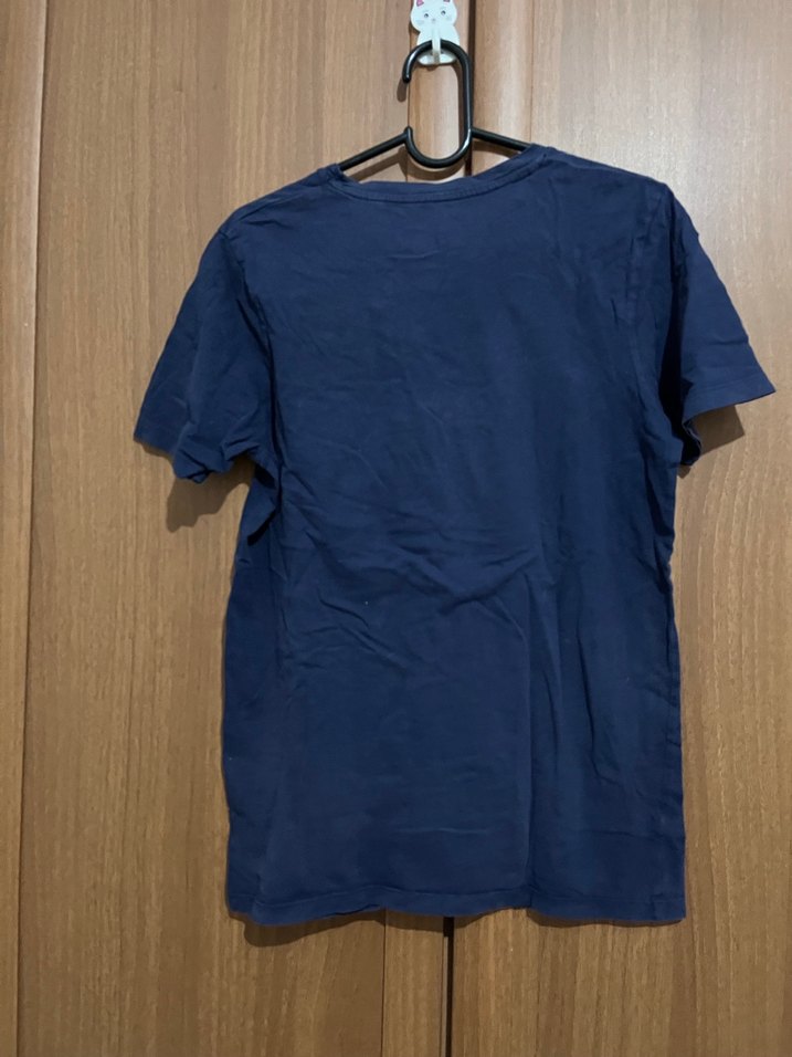 Jack & Jones Baskılı Lacivert Erkek Tişört - Görsel 5