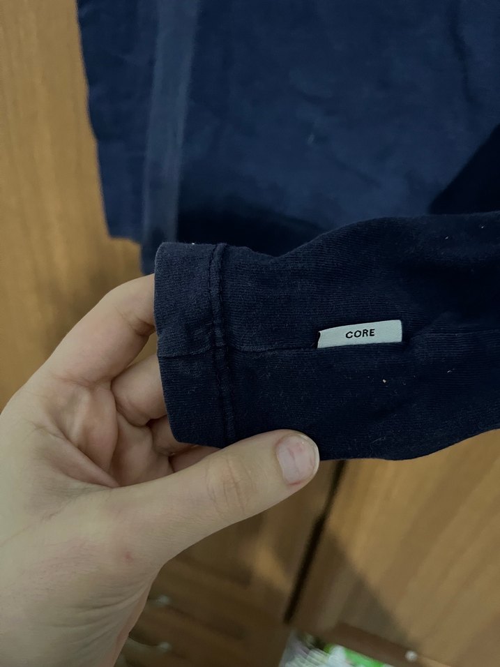 Jack & Jones Baskılı Lacivert Erkek Tişört - Görsel 3