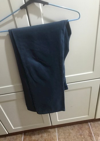 Lacivert Regular Fit Denim Pantolon - Görsel 3